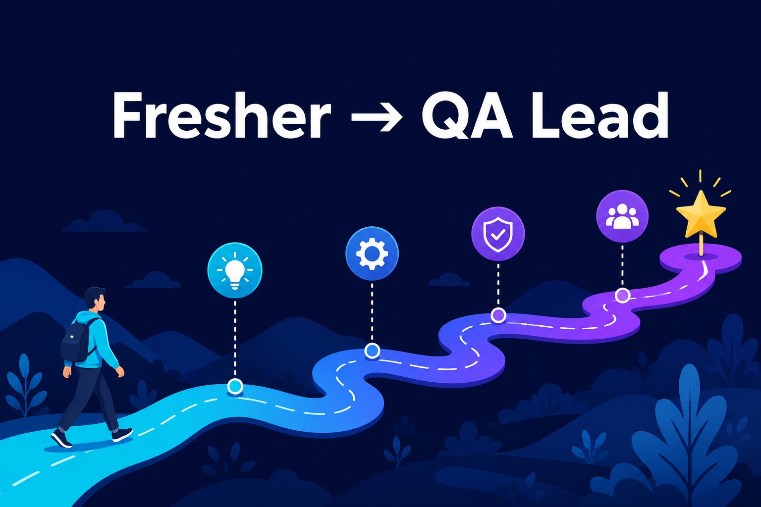 Lộ Trình Từ Fresher Đến QA Lead (Các Cấp Bậc)