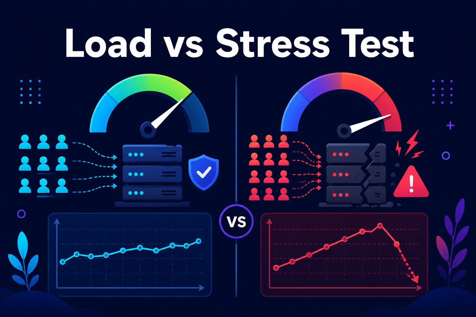 Load Test Vs Stress Test + Các Chỉ Số Hiệu Năng